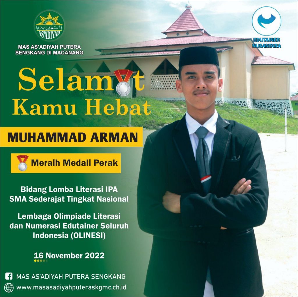 Santri MAS As'adiyah Putera Sengkang di Macanang