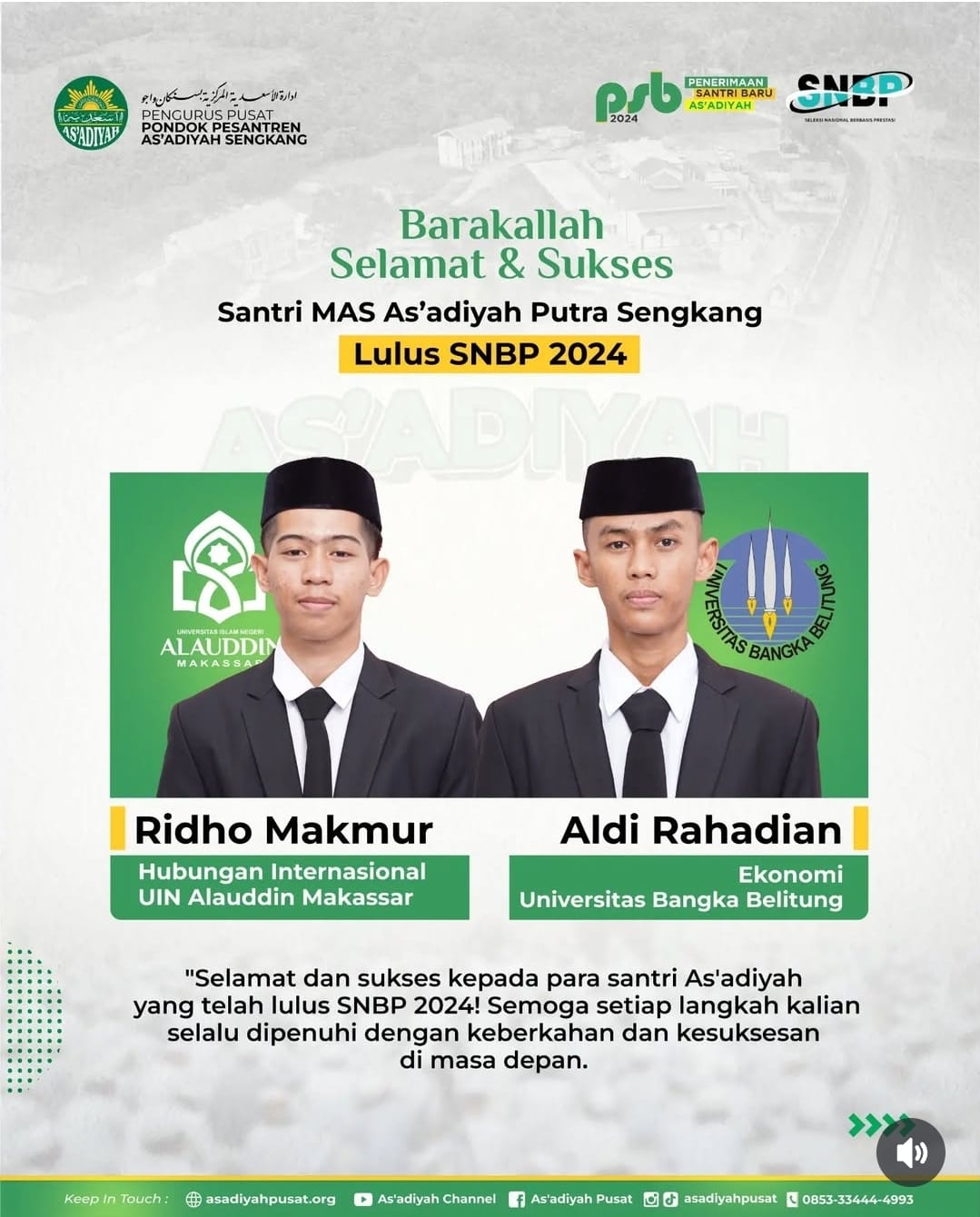 SELAMAT DAN SUKSES SELAMAT DAN SUKSES